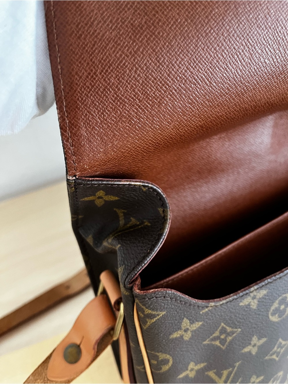 Louis Vuitton Monogram Cartouchiere Crossbody GM 1993 - Picture 15 of 17